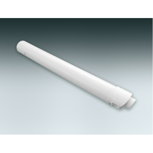 Koaksiālais dūmvads ar galviņu