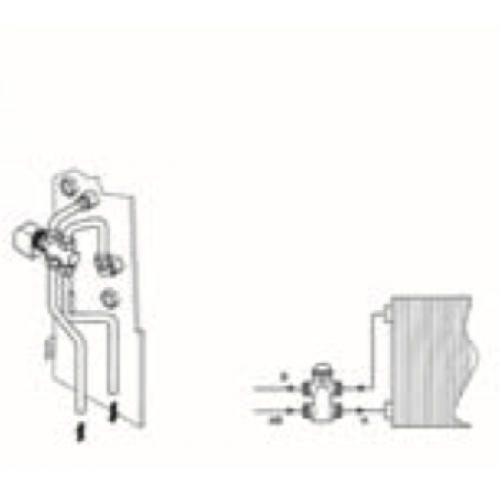 3 ceļu vārsts akumulatoram VB3-F