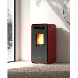 kamīni uz granulām